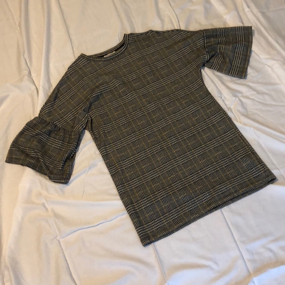 Zara Trafaluc Houndstooth Dress